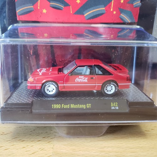 M2 Coca-Cola 1980 Ford Mustang GT Share a Coke with a Grad Diecast 1:64 - Picture 2 of 8