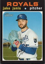 2020 Topps Heritage #342 Jake Junis  Kansas City Royals FREE SHIP