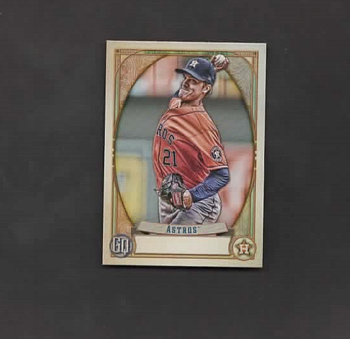 2021 Topps Gypsy Queen #197 ZACK GREINKE ***No Name Variation*** Short Print
