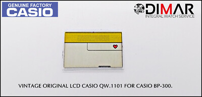 Replacement Vintage Original LCD Casio QW-1101 NOS. For Casio BP-300.