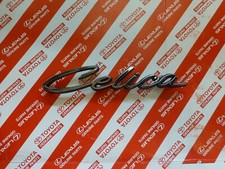 Genuine Toyota Celica TA22 Cursive Badge TA23 RA23 TA27 RA25 RA28