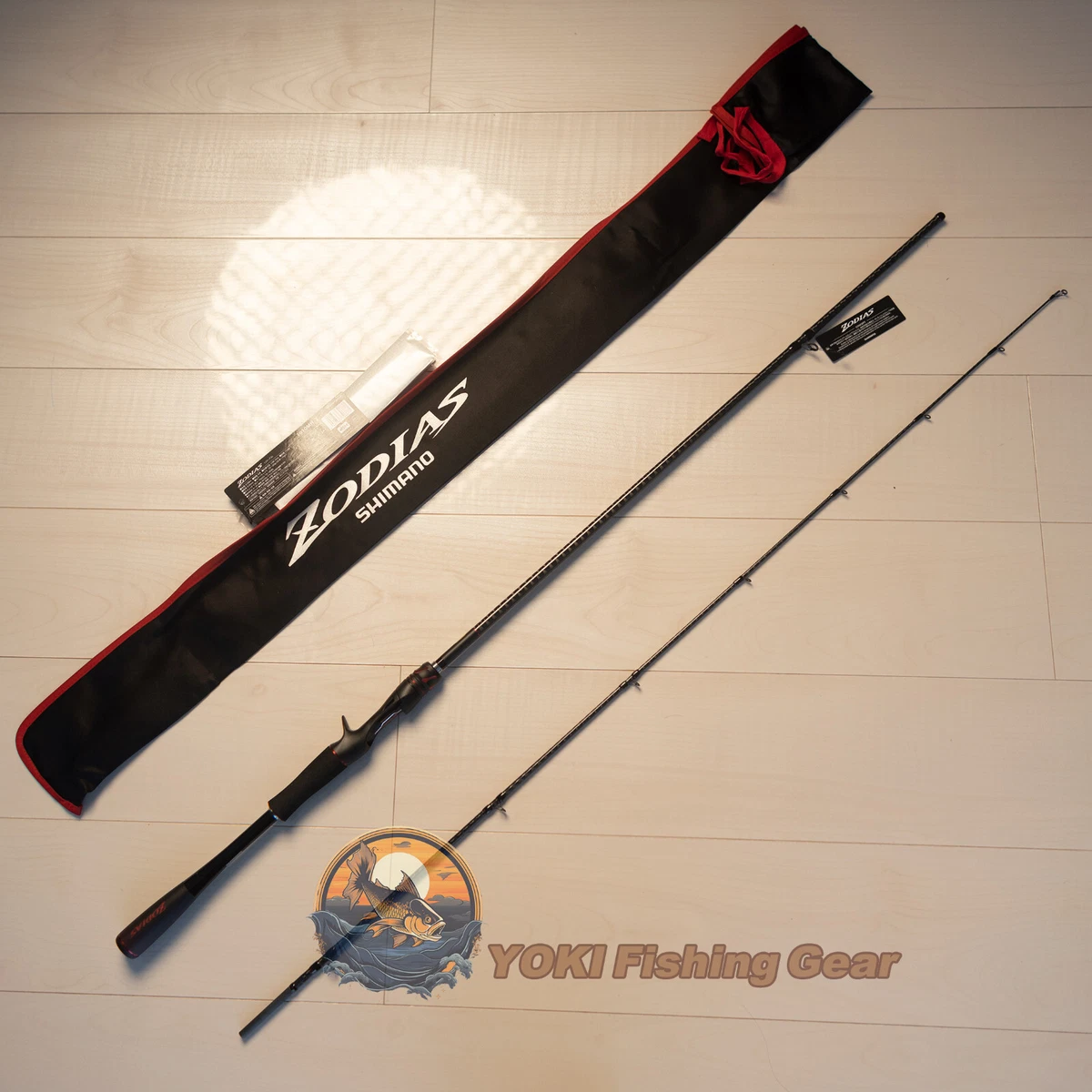 Shimano 20 Zodias 1610MH-2 Baitcasting Rod for Bass-Watch Our