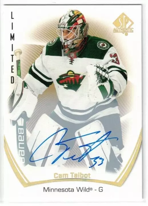Cam Talbot trading card