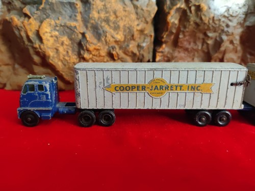 Lesney Matchbox Major Pack No 9 Hendrickson Tractor Inter-State Double Freighter - Picture 2 of 10