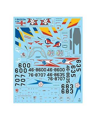 Fundekals 1/32 decals for Lockheed F-104J/DJ Eiko aircraft kits - 32009 Fundekals 1/32 decals for Lockheed F-104J/DJ Eiko aircraft kits - 32009
