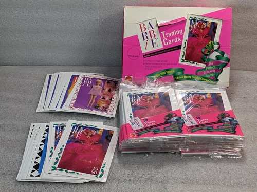 🔥20 packs of 10🔥 Vintage Barbie Trading Cards  Special Holiday Cards