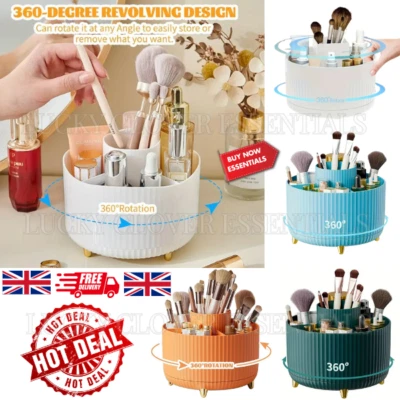 360° drehbarer Make-up Organizer Pinselhalter Kosmetik Organizer Pinsel Aufbewahrung