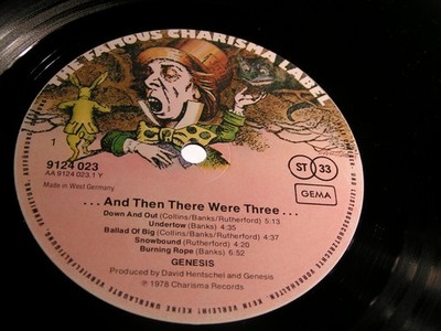 GENESIS  -  AND THEN THERE WERE THREE !! ( LP ) * 1.D-Pressung * NEAR MINT *