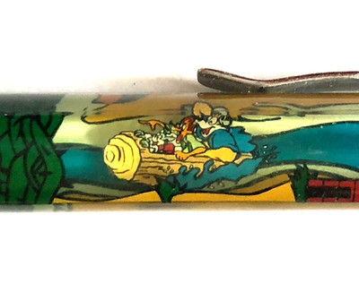 Disney Splash Mountain Ride Floaty Pen Moving Flume Boat Br er Song of the South