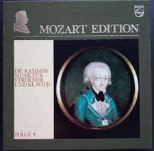 Mozart - Edition 8, Kammermusik, HAEBLER, SZERYNG, 12 LP Box, Philips, STEREO