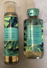 BATH BODY WORKS THAILAND SWEET KIWI STARFRUIT FRAGRANCE MIST BODY WASH SET