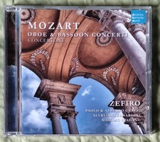 CD. MOZART. OBOE & BASSOON CONCERTI. CONCERTONE.