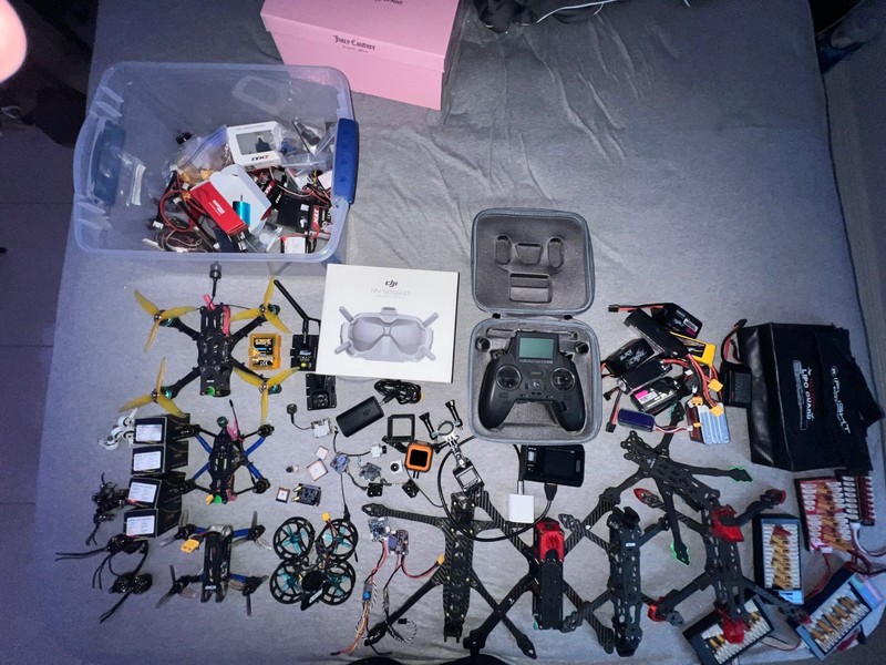 First person drone lot. Please take your time to look through the pictures.