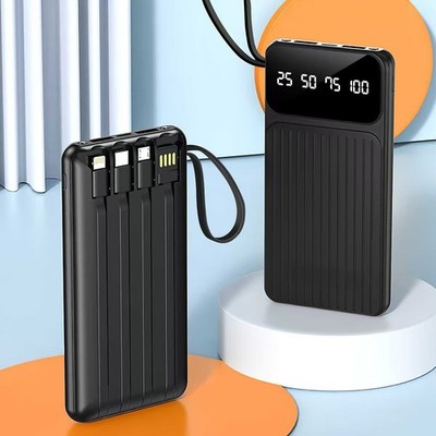Powerbank 1000000mAh Tragbar Externer Batterie 4 USB Ladegerät für Alle Handys