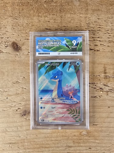 Misty's Lapras graded ACE 9 for sale on eBay