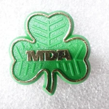 Vintage MDA Muscular Dystrophy Association Pin Plastic Promo