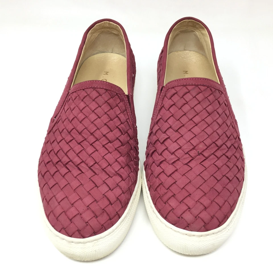 M Gemi The Cerchio Mocasines Tenis Zapatos Mujer Talla 9 EE. UU. 40 UE Púrpura Tejido Foto 4 de 4