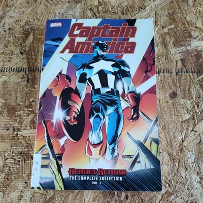 Captain America: Heroes Return-The Complete Collection #1 SIGNED 