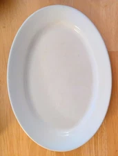 Antique 11" Royal Ironstone white serving dish by Alfred Meakin, England