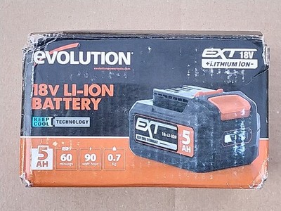 Evolution R18BAT-Li5 18V 5Ah EXT Akku