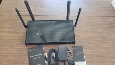 TP-Link Archer BE3600 Wi Fi 7 Dual-Band Router 3600Mbps, 4-Port, USB 3.0