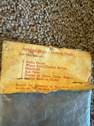 Vintage Wood Dash Knobs For Volkswagen Beetle This - Picture 3 of 6