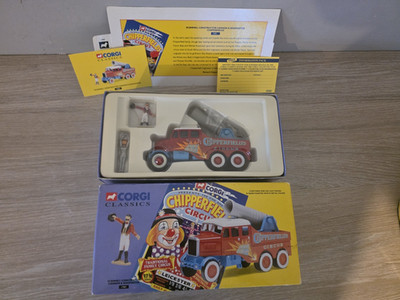 Corgi 17801 Scammell Constructor Cannon & Ringmaster Maßstab 1:50