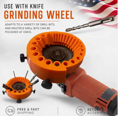 Drill Bit Sharpener 2-13mm Portable Grinder Power Drill Grinding Sharpening Tool
