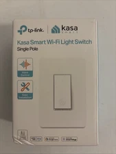 Kasa Smart Light Switch HS200, Single Pole, Needs Neutral Wire, 2.4GHz Wi-Fi