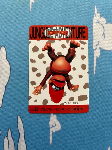 Super Donkey Kong Country 1995 Bandai Single Cards - Buy Multiple and Save! - Picture 30 of 81