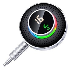 Bluetooth 5.3 Receiver for Car, Enlarged Button  LED Display Screen 