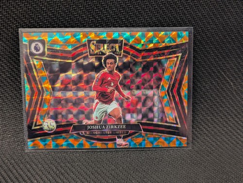 2024-25 Panini Select Joshua Zirkzee Field Level Tessellation 2/15 Man Utd