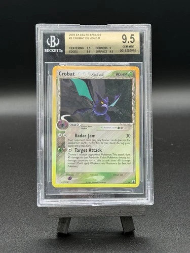 2005 POKÉMON CROBAT DELTA SPECIES HOLO RARE - BGS 9.5 GEM MINT - LOW POP 2
