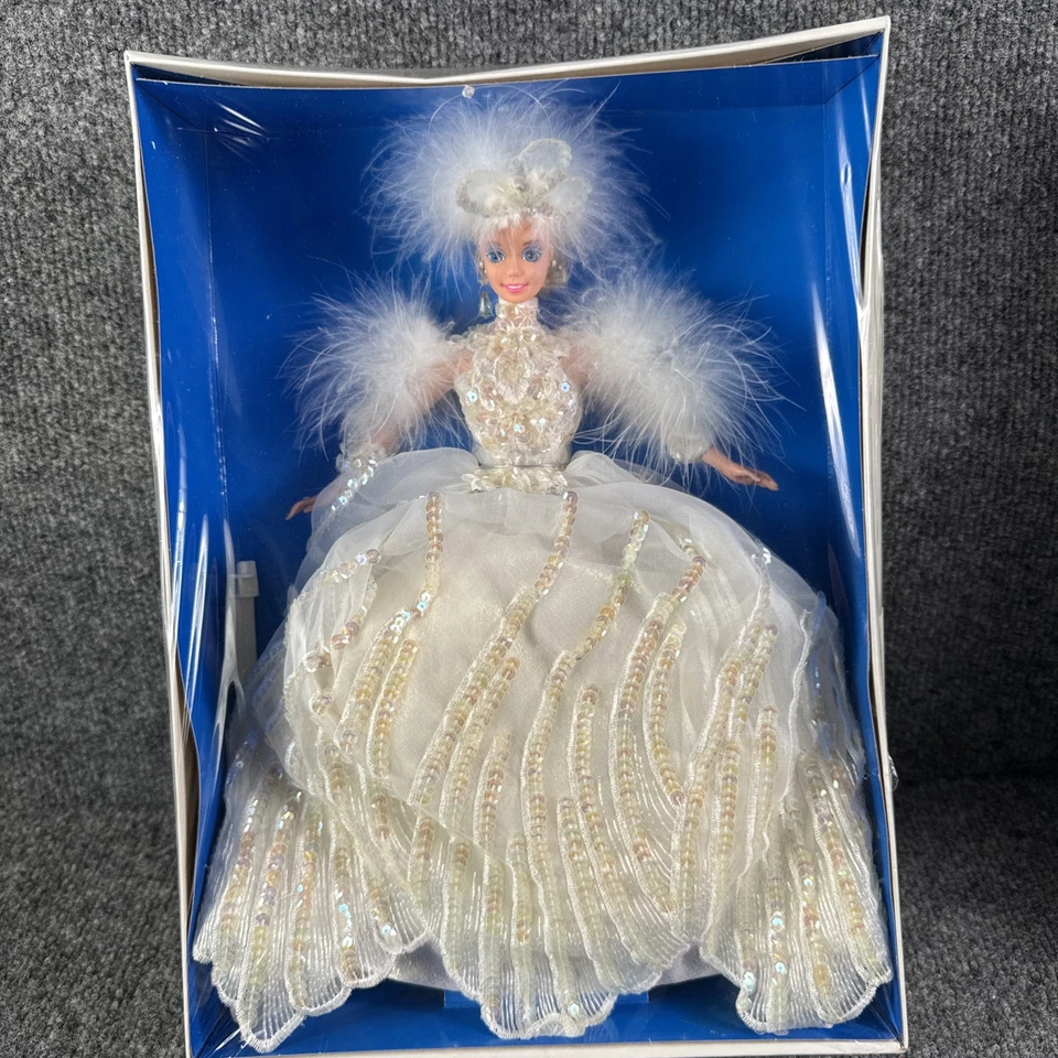 Muñeca Barbie Princesa de las Nieves 1994 Colección Temporadas Encantadas Mattel 11875 NRFB Foto 2 de 4