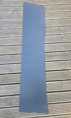 Grüne Eiche Rinde gegerbte Lederplatte vollnarbig 1500 x 310 x 50 mm J&Fj Baker