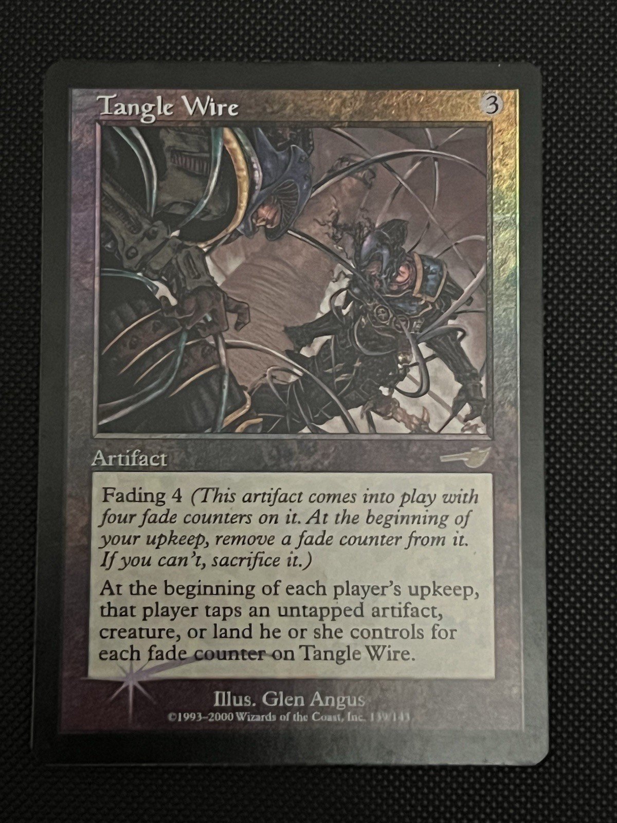 Tangle Wire — Nemesis Foil (2000) NM – MTG Reserved List Staple — Clean Copy #1