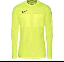 Nike Dri-FIT Football/Soccer Referee Jersey Teal Blue DH8027-702 Men’s  Large