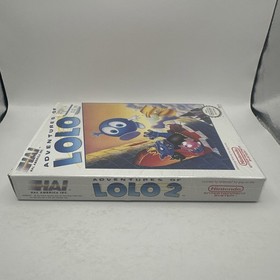 Adventures of Lolo 2 Nintendo NES Minty Collectors Item Hal America