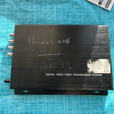Digital Video Fiber Transmission System 4CH HD-TVI Fiber Video Converter