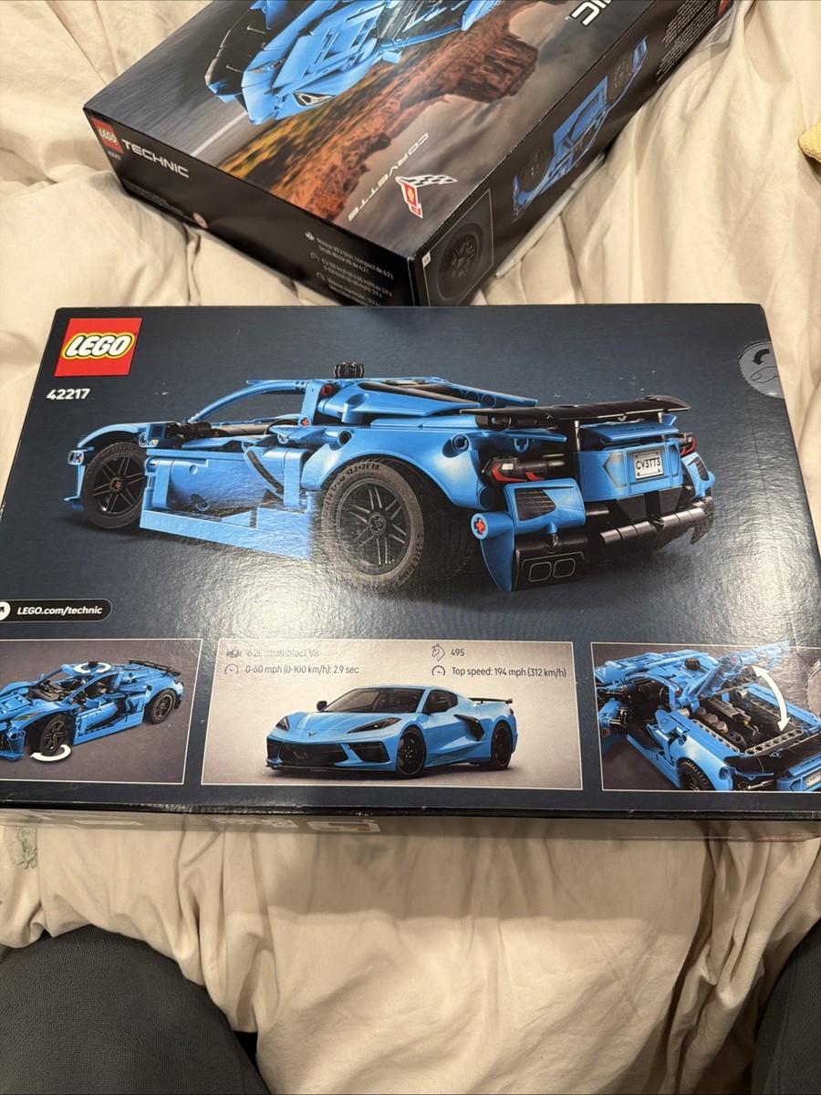 LEGO TECHNIC Chevrolet Corvette Stingray 42217, 732 Pieces, Box