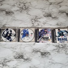 Nhl 98 99 00 01 Original Playstation Games Lot Of 4 Untested