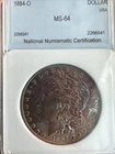 1884-O Morgan Silver Dollar Colorful Rainbow Toned Coin COLOR Just Amazing LOOK