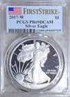U.S. Mint 2017-W American Silver Eagle Proof 1 oz .999 PCGS PR69 DCAM #83857519