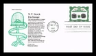 DR JIM STAMPS US COVER NEW YORK STOCK EXCHANGE BICENTENNIAL FDC ARISTOCRAT