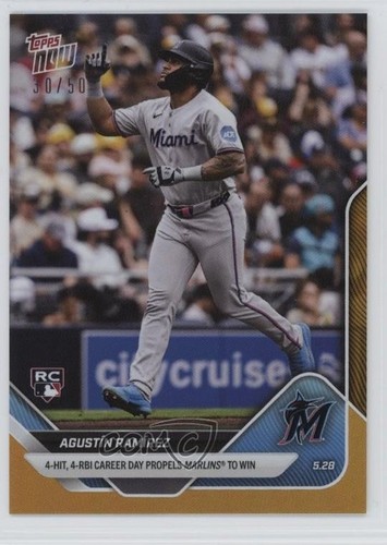 2025 Topps Now 227 Agustín Ramírez