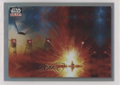 2023 Chrome Star Wars Galaxy Refractor Luke Skywalker Face the Dark Side 0z27
