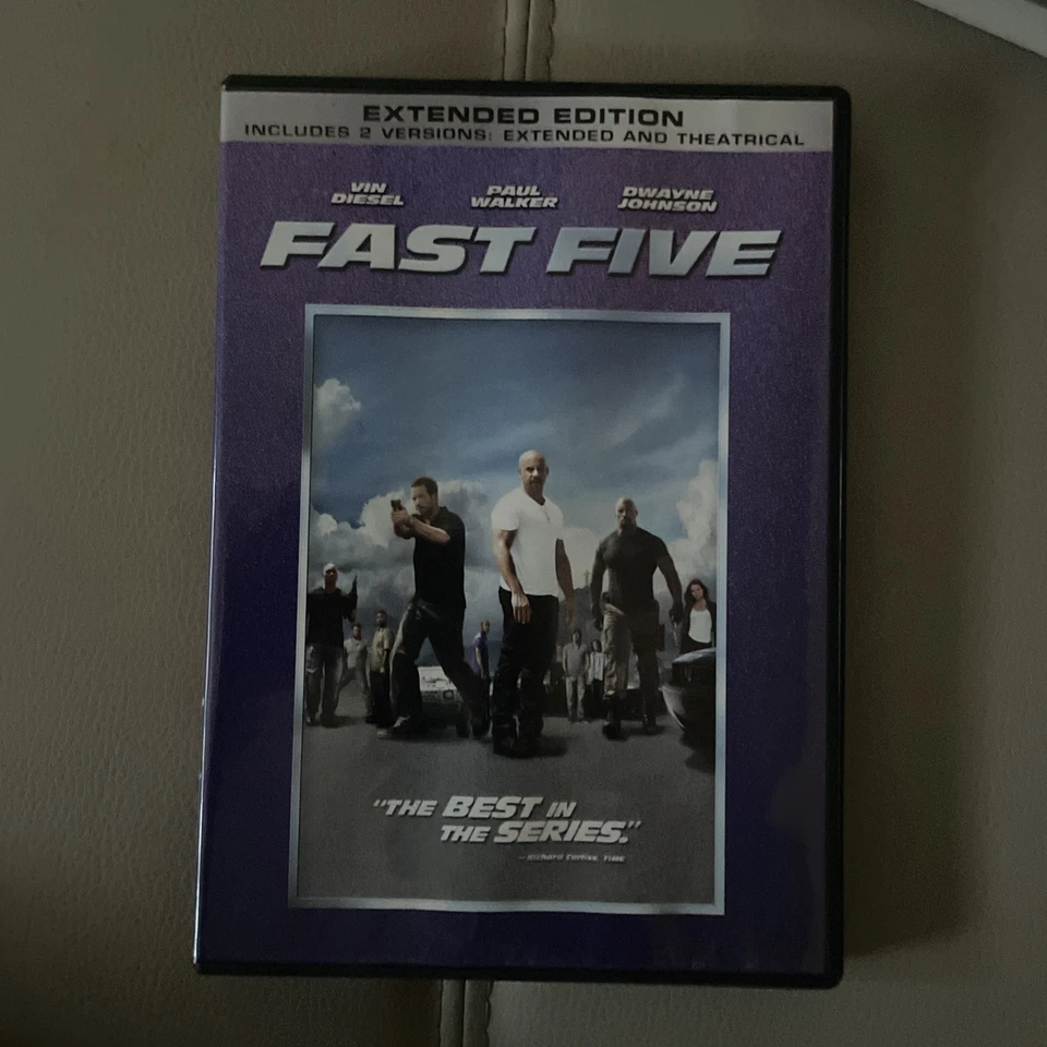 Fast Five DVD Extended Edition Includes 2 Versions And Theatrical - Image 4 of 4