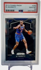 2019 Panini Prizm RJ Barrett Rookie RC Card #250 PSA 10 New York Knicks