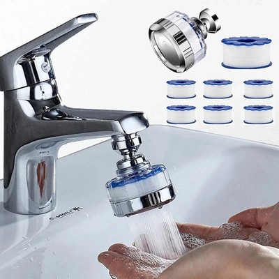 Water Filter Faucet   Drinking Water Purification Tap with 6 PP Cotton Filters