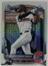 2025 Bowman Draft Dean Curley Chrome Mojo Refractor 1st #BDC-129 Guardians